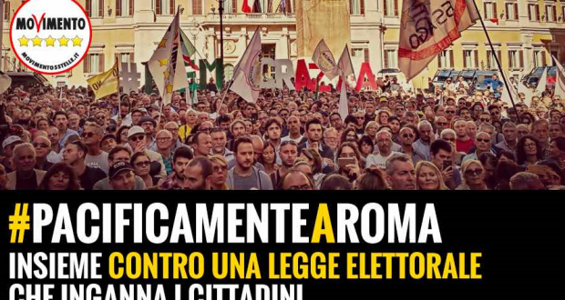 #Fascistellum: I partiti tutti assieme “vomitevolmente”
