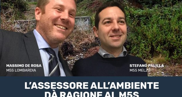 “Collinette” Melzo, Regione d’accordo con M5S: “Il Comune proceda alla rimozione”