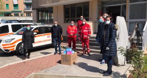 1400 mascherine donate alla Croce Rossa di Cormano, dai rappresentanti del M5S De Rosa e Evi
