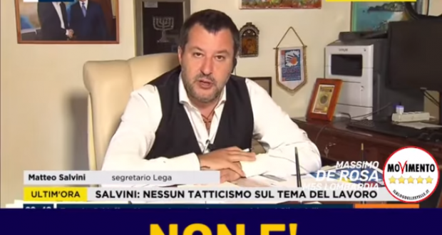 Per Salvini lavorare per 600 euro al mese non è sfruttamento. Non sa di cosa parla. Vive di politica dal 1993
